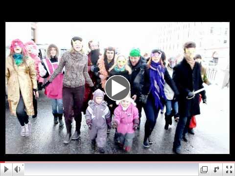 The Purim song and dance by St.Petersburg Hillel (I gotta feeling)