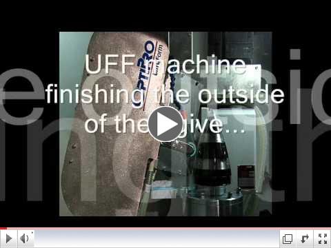 5 Axis CNC Grinding and Polishing of a Glass Ogive