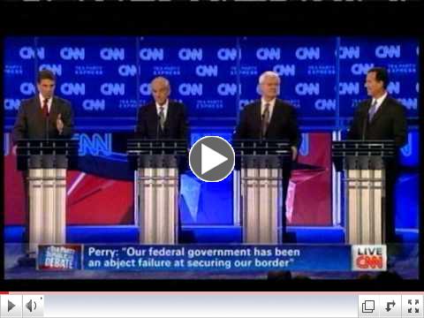 Tea Party GOP Debate, Part 3