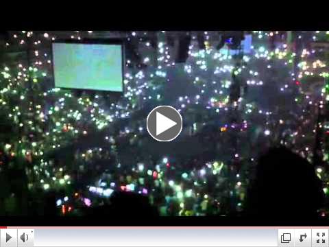 Catalyst Conference 2012 Light Show with Dan Deacon Smartphone App