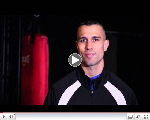 Francisco Santana Talks About Defending The Central Coast Title At The Chumash Casino June, 15, 2013