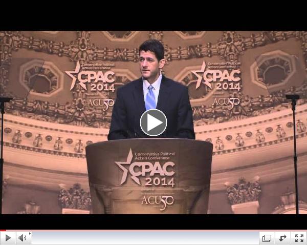 CPAC 2014 - U.S. Representative Paul Ryan (R-WI)