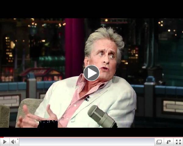David Letterman - Michael Douglas on Having Throat Cancer