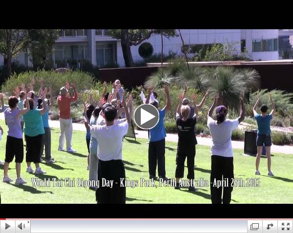 World Tai Chi Qigong Day 2013 - Kings Park Perth Western Australia