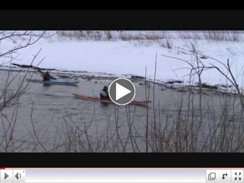 2010 New Year's Day Paddle Des Moines River