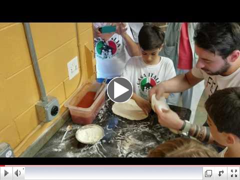 Pizza Making Day - Video Clip #7 - Summer Camp, Day 7 - June 27, 2017 