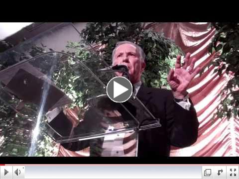 Bob Howard, President of the Greenville Tech Foundation spreads the positive message to the 2011 Entrepreneurs Forum Gala attendees.
