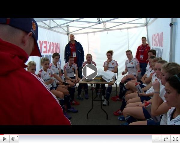 Behind the Scenes on Match day with the England Hockey Team