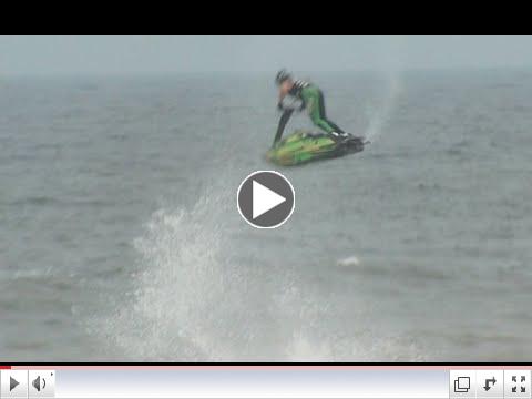 Daniel Martin's historic double back flip in Pensacola Beach 2014