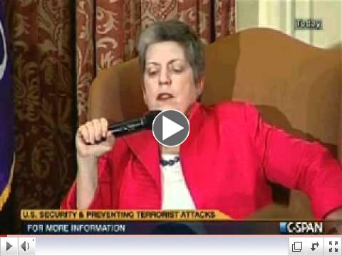 Napolitano: Concentrating Terrorists Screening Efforts on Muslim Men Under 35 is Not Good Logic