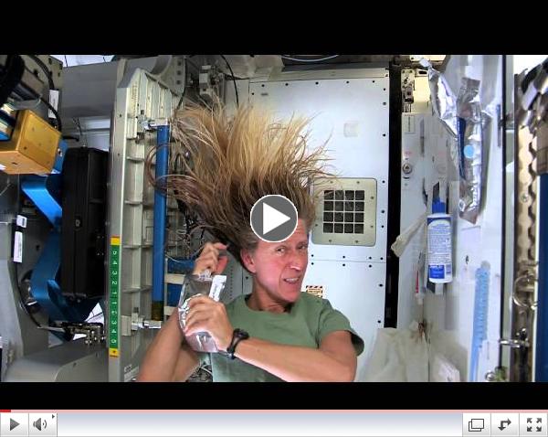 Inside the ISS - Hair Raising Hygiene!