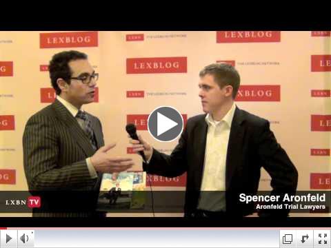 Spencer Aronfeld on Social Media Use by Lawyers before a Trial: LXBN at LegalTech NY '12