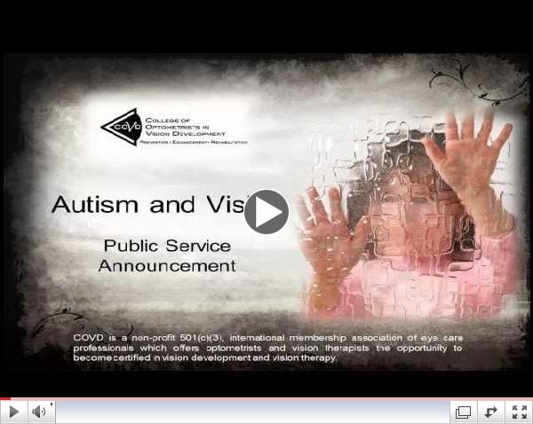 PSA:  Autism and Vision