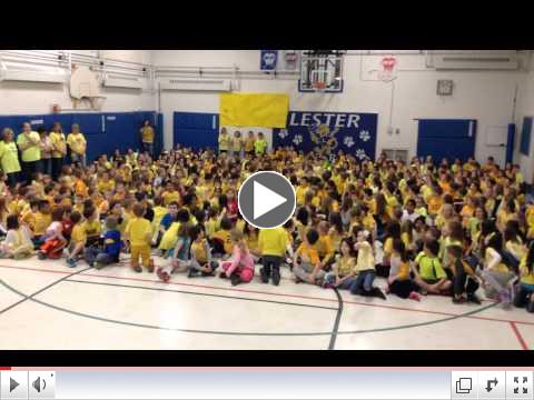 Lester students #WearYellowForSeth