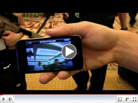 Contour wearable GPS video camera from CES 2011