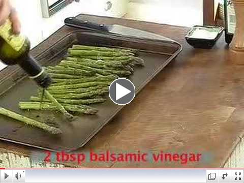 Lemon Roasted Asparagus