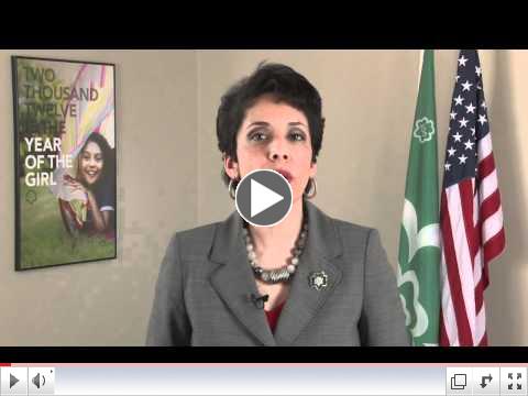 Message from GSUSA CEO Anna Maria Chavez
