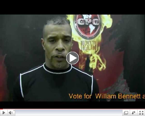 William Bennett Warrior Island Fighter & Coach Tryout Video