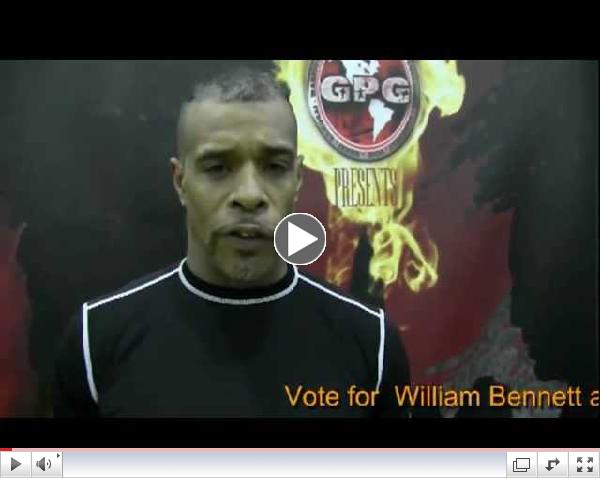 William Bennett Warrior Island Fighter & Coach Tryout Video