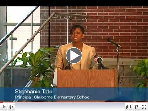 Claiborne Elementary School Ribbon-Cutting Ceremony