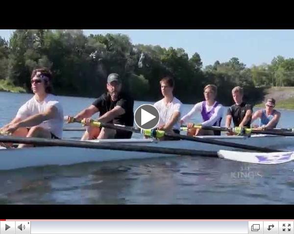 King's Principal hits the water with Western Rowing team