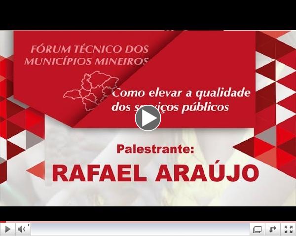 Fórum Técnico dos Municípios Mineiros - Rafael Araújo