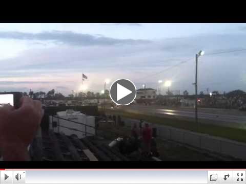 Burning up the track at the Manufacturers Cup Race
