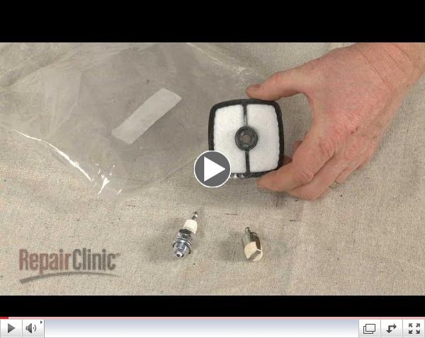 How to Install Tune Up Kit Contents (with Spark Plug) on an Echo String Trimmer (part #90064)