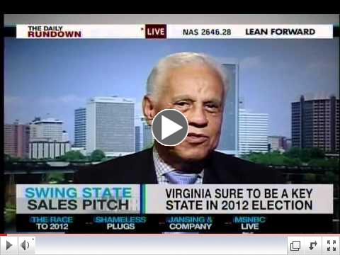 Former Virginia Democrat Governor Doug Wilder: VA Dems Don't Want To Be Seen With Obama