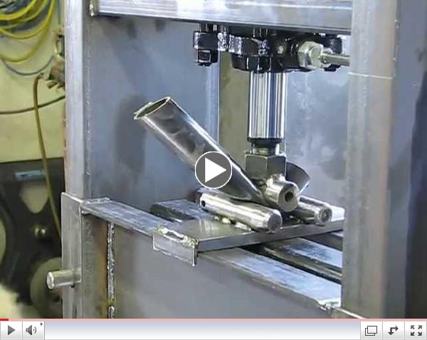 Homemade Hydraulic Steel Press