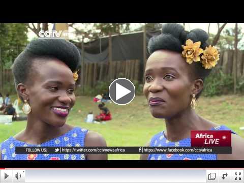 Hundreds of twins gather in Kampala to celebrate their annual festival/ CCTV