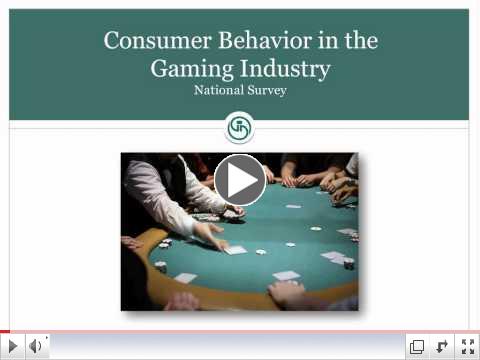 U.S. Gaming Revenue Trends & National Consumer Behavior Survey