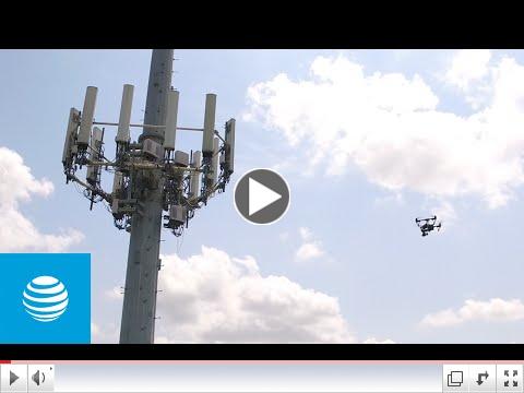 A Bird's Eye View of AT&T's Drone Inspection Program. Video Credit: AT&T