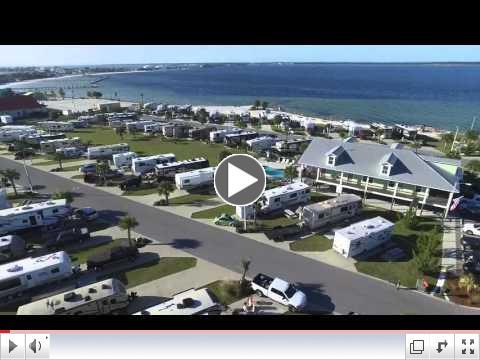 A quick aerial tour of our Pensacola Beach RV Resort