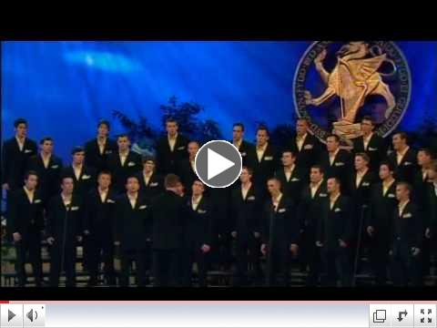 Westminster Chorus - Men's Choir Set - Choir of the World 2009
