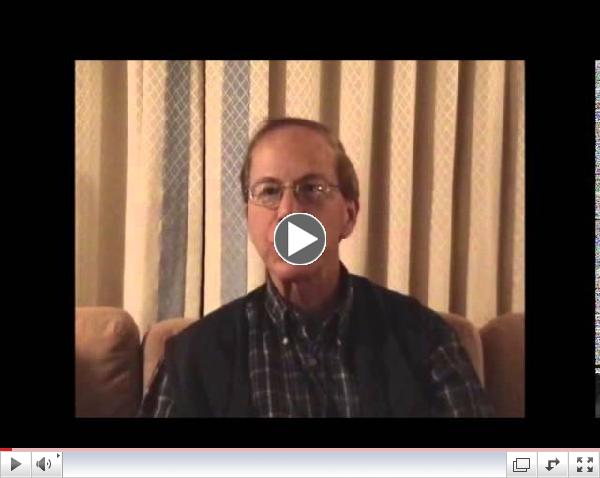 Pre - treatment  video of Paul Berger   Jan  2009