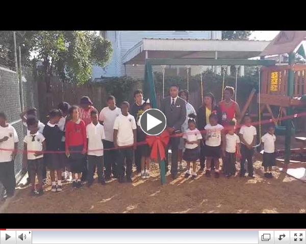 Playground Ribbon Ceremony: All Souls Community Center