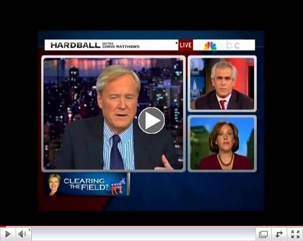 Chris Matthews Offers To Help Hillary's 2016 Campaign: 'We'll Get You In There'