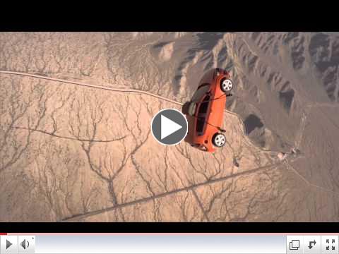 Chevy Sonic Stunts - Skydive 