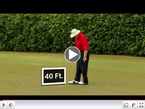 Dave Pelz Golf Tip Helps you with Lag Putting