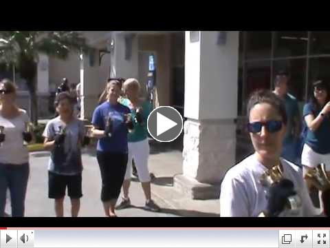 Carol of the Bells Flash Mob, Honolulu, HI