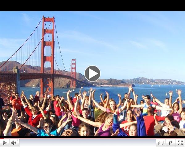 Bay Area Flashmob For ISRAEL