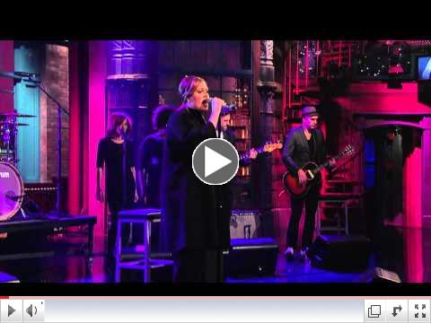 Adele - Rolling In The Deep (Live on Letterman)