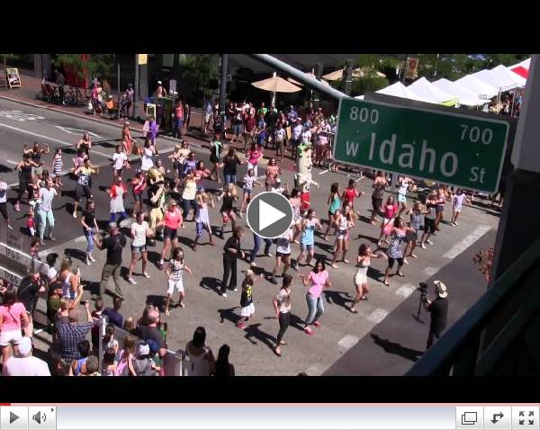 National Dance Day 2014 Flash Mob Boise, ID - DiVA Dance Fitness By Kendall