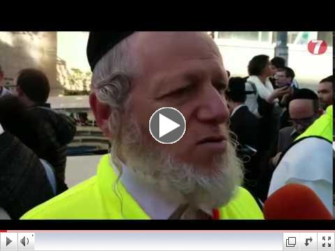 ZAKA Chair. Yehuda Meshi Zahav at Scene of Attack in Har Nof