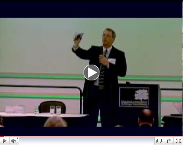 The most positive person speaker Charlie Adams has met