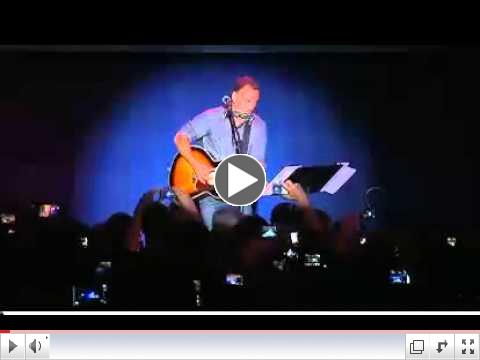 Bruce Springsteen in Ohio Campaign for President Barack Obama Part 1