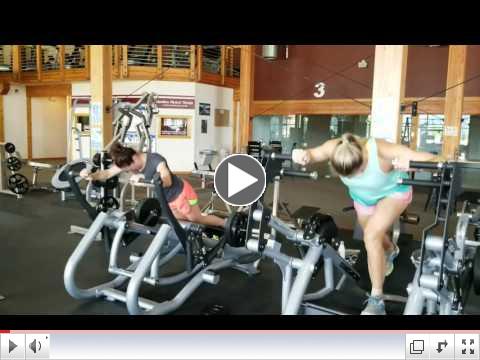 Crystal and Jessica Richter on the Full Body and Glute Press