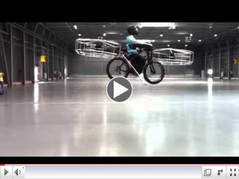 Flying bike Jan tleskac