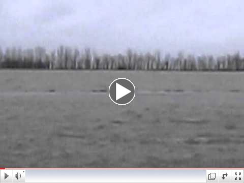 North Dakota overland flooding April 10, 2011